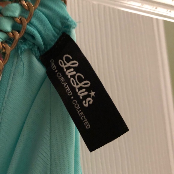 Lulu’s Mint Maxi Dress - Size Medium - Picture 9 of 10